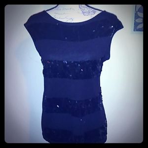 Sequined Rayon Blouse